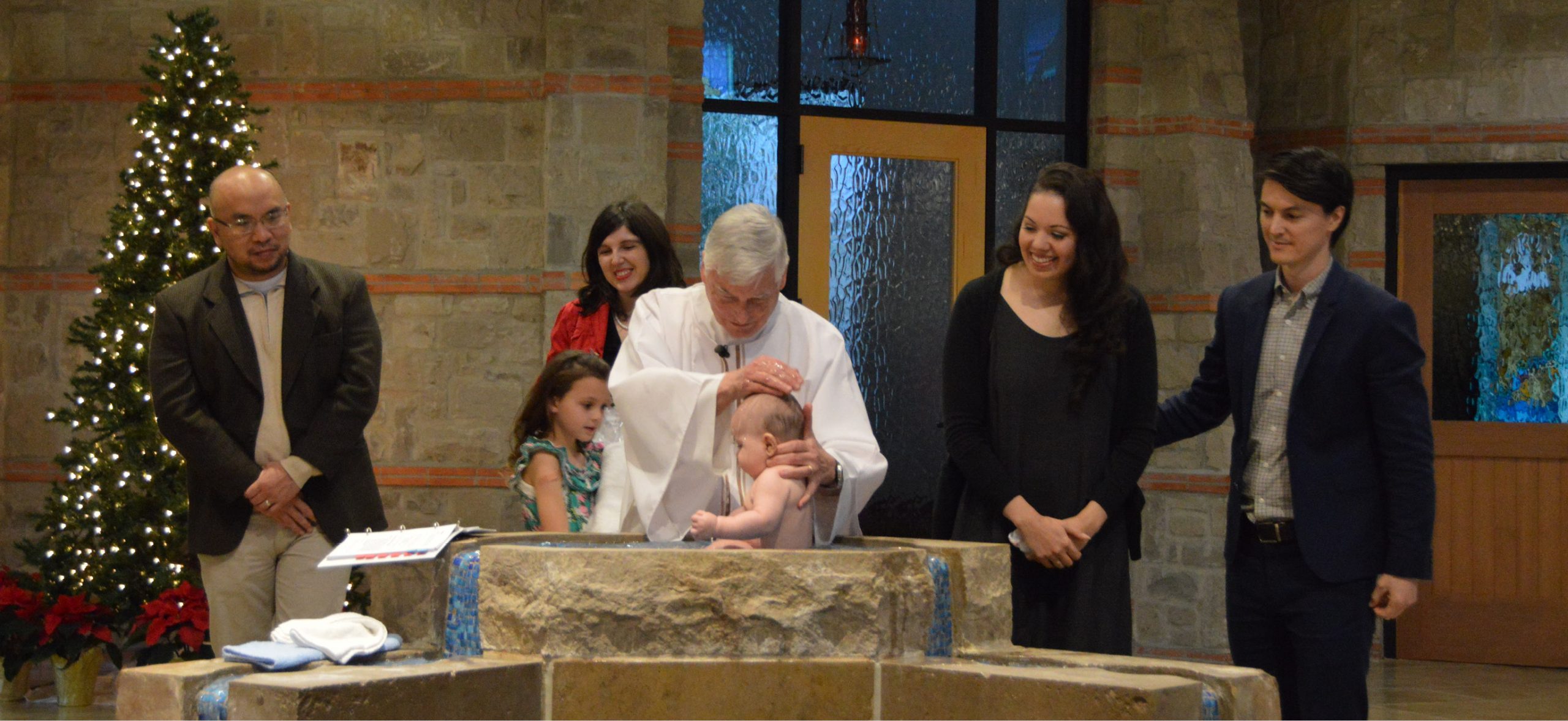 Deacon Jim Christmas Baptism
